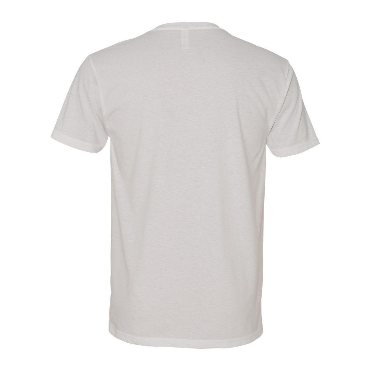Next Level Men's Premium Sueded T-Shirt - 1X1 Baby Rib Collar, Natural Color, XX-Large