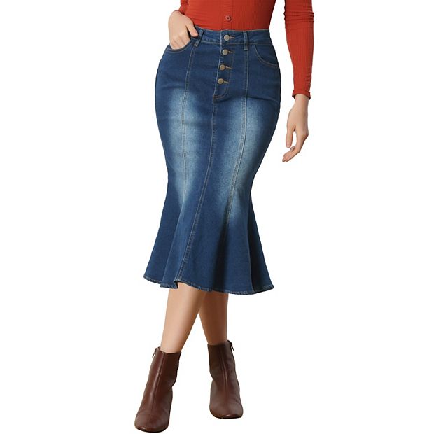 Kohls 2024 jean skirt