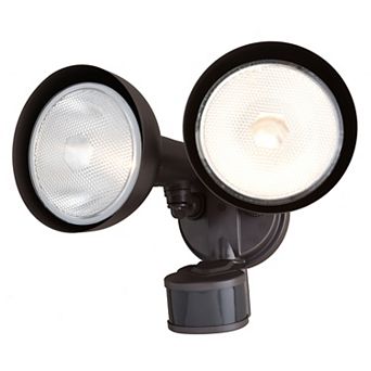 Bronze Motion Sensor Dusk to Dawn Outdoor Security Flood Light - 240 Degree Range - 85 Ft.