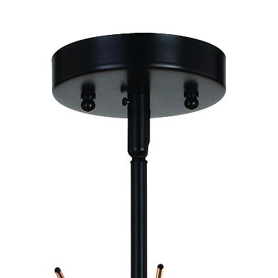 Nikko Mid-Century Modern Sputnik Semi Flush Mount Ceiling Light Fixture