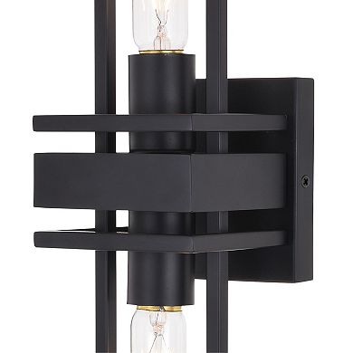 Marquis 2 Light Contemporary Bathroom Vanity Wall Sconce Up Down Lighting