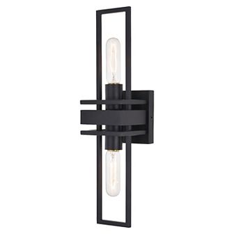 Marquis 2 Light Contemporary Bathroom Vanity Wall Sconce Up Down Lighting