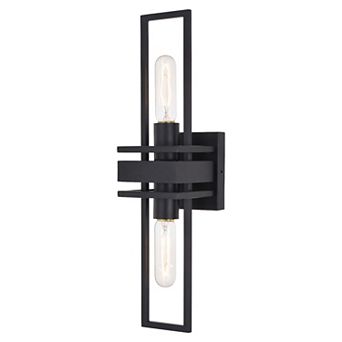Marquis 2 Light Contemporary Bathroom Vanity Wall Sconce Up Down Lighting