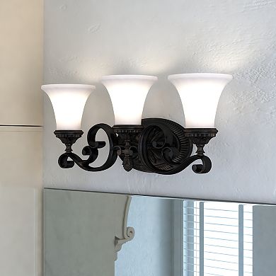 Avenant Bathroom Vanity Wall Light Fixture