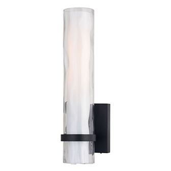Vilo 1 Light Bathroom Vanity Wall Light Fixture with Double Glass Shade