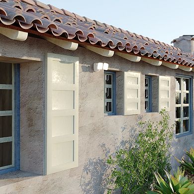 Theta 2 Light LED Outdoor Dusk to Dawn Security Flood Light White