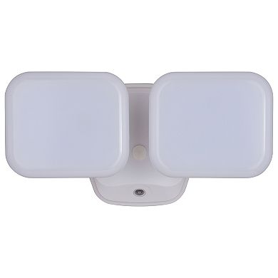 Theta 2 Light LED Outdoor Dusk to Dawn Security Flood Light White