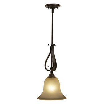 Monrovia Mini Pendant Ceiling Light Fixture White Glass