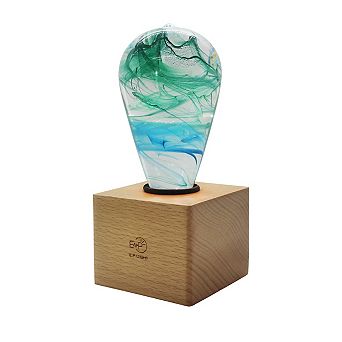 EP LIGHT 6.3" Spring Wooden Lamp