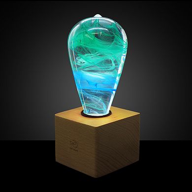 EP LIGHT 6.3" Spring Wooden Lamp