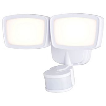 Bronze Integrated LED Motion Sensor Dusk to Dawn Outdoor Security Flood Light - 240 Degree - 85 Ft.