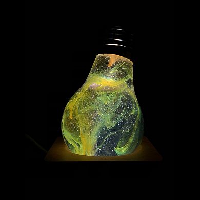 EP LIGHT 6.3" Galaxy Wooden Lamp