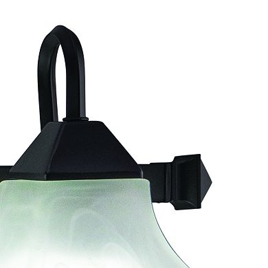 Cardiff Bronze Mission Bathroom Vanity Wall Light Fixture