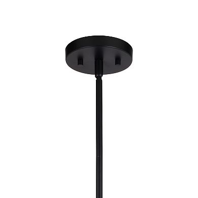 Beloit Farmhouse Kitchen Island 12-in. W Mini Pendant Ceiling Light Fixture Clear Glass