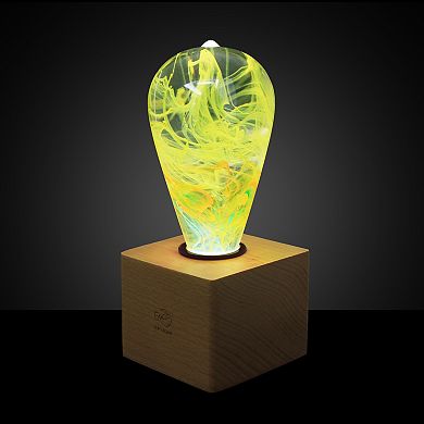 EP LIGHT 6.3" Twilight Wooden Lamp