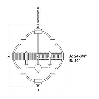 Beaumont Gray and Natural Rope Farmhouse Cage Pendant Light Fixture