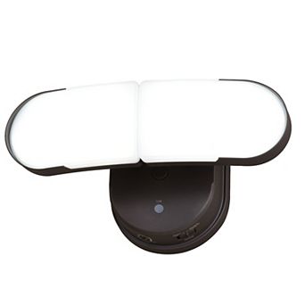 Lambda 2 Light LED Outdoor Linkable Adjustable Security Flood Light Bronze