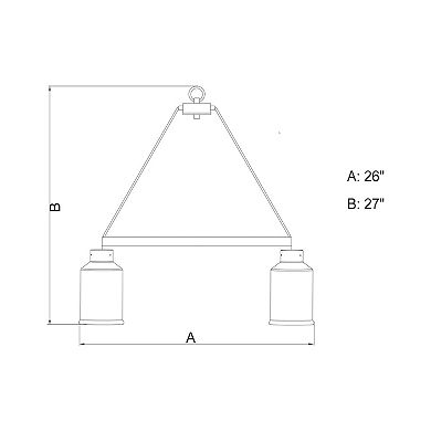 Milone 5 Light Bronze Rustic Wheel Chandelier Clear Glass