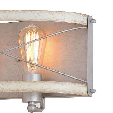 Dale 3 Light Gray Farmhouse Bathroom Vanity Fixture