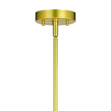 Nikko 6L Starburst Gold Mid-Century Modern Pendant Light