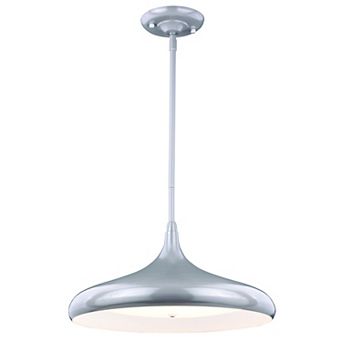 Bacio 16 in W LED Motion Sensor Dome Pendant Light Fixture