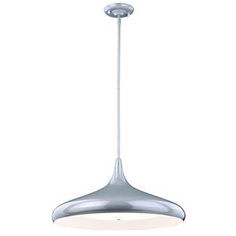 Bacio 21 in W LED Motion Sensor Dome Pendant Light Fixture