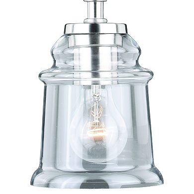 Toledo Farmhouse Mini Pendant Ceiling Light Fixture Clear Glass