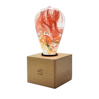 EP LIGHT 6.3" Nebula Wooden Lamp