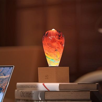 EP LIGHT 6.3" Nebula Wooden Lamp