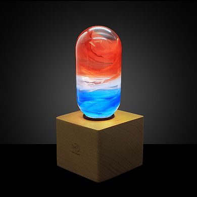 EP LIGHT 4.3" Sunrise Wooden Lamp