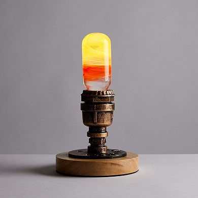 LED Flame Table Lamp