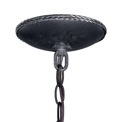 Sierra Bronze Rustic Pinecone Mini Pendant Ceiling Light