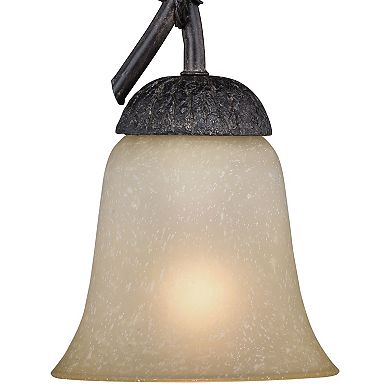 Sierra Bronze Rustic Pinecone Mini Pendant Ceiling Light
