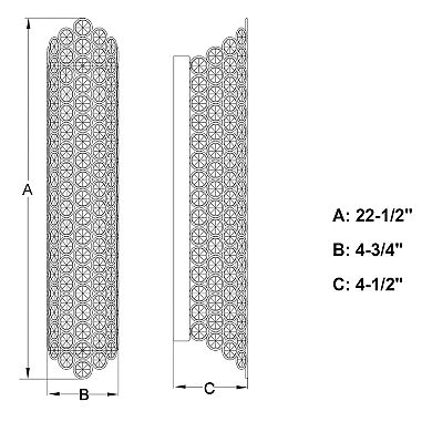 Erin 4 Light Halogen Chrome Glam Crystal Bathroom Vanity Fixture
