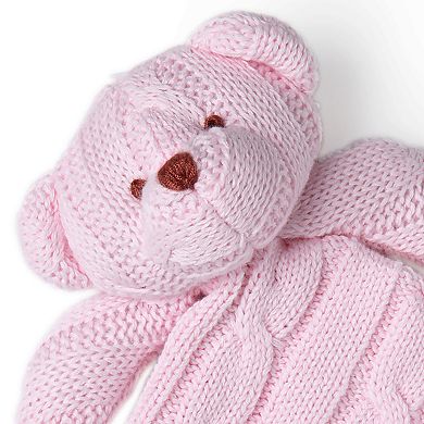 Knit Bear Security Blanket