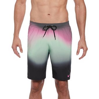 Men's Nike 9 in Aurora Borealis Swim Trunks