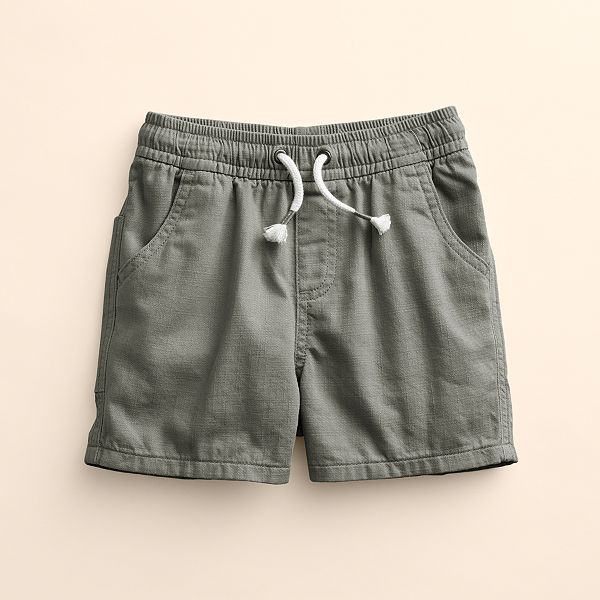 Baby & Toddler Little Co. by Lauren Conrad Organic Twill Shorts - Shady Pewter (3 MONTHS)