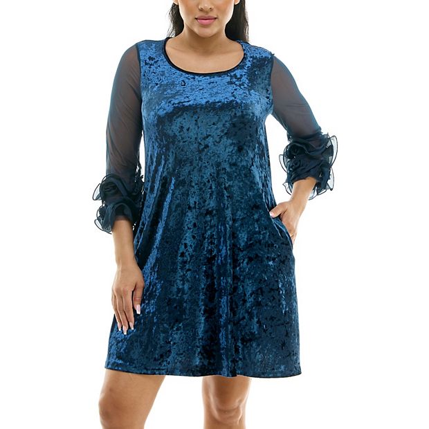white christmas dresses Trapeze Dress main image 0