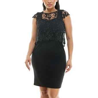 Women's Nina Leonard Floral Flyaway Sheath Dress