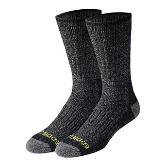 Men's Eddie Bauer Marled Wool Thermal Crew Socks 2-pack