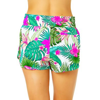 Juniors' Hurley Dreamy Tropics Print 2.5" Stretch Board Shorts