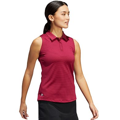Women's adidas Sleeveless Polo Golf Shirt