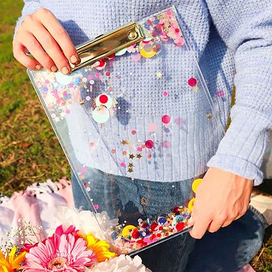 Packed Party Celebrate Confetti Never Boring Clipboard