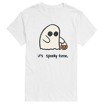 Big & Tall Its Spooky Time Graphic Tee
