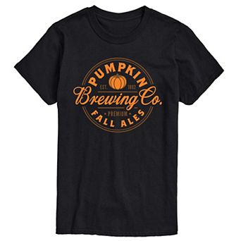 Big & Tall Pumpkin Brewing Co Graphic Tee