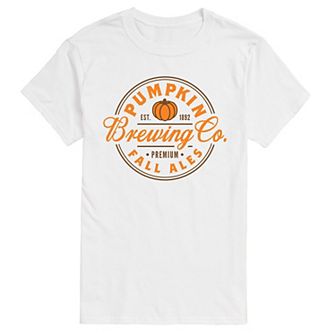 Big & Tall Pumpkin Brewing Co Graphic Tee