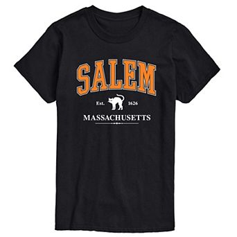 Big & Tall Collegiate Salem Massachusetts Graphic Tee