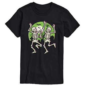 Big & Tall Dancing Skeletons Graphic Tee