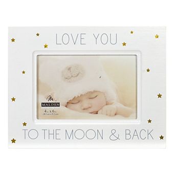 Malden I Love You to the Moon and Back 4" x 6" Frame