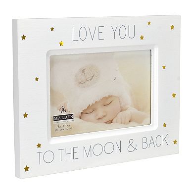 Malden I Love You to the Moon and Back 4" x 6" Frame